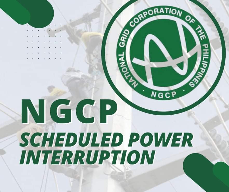 NGCP SCHEDULED POWER INTERRUPTION- November 21, 2021