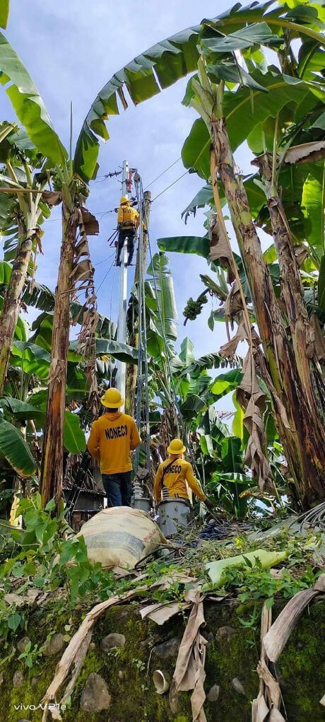 NONECO Maintenance Activity: Brgy Lipat-on Calatrava, February 10, 2023