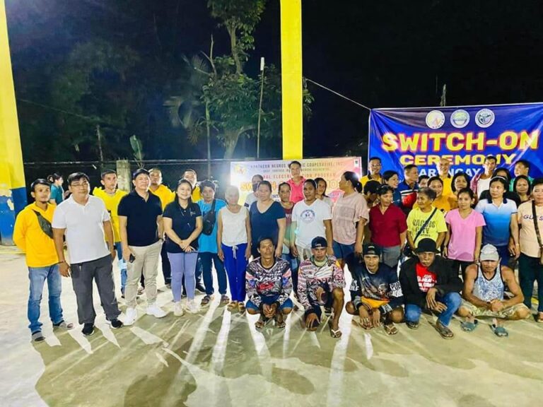 SWITCH-ON CEREMONY AT HDA. NASIPUNAN, BRGY. 12, VICTORIAS CITY