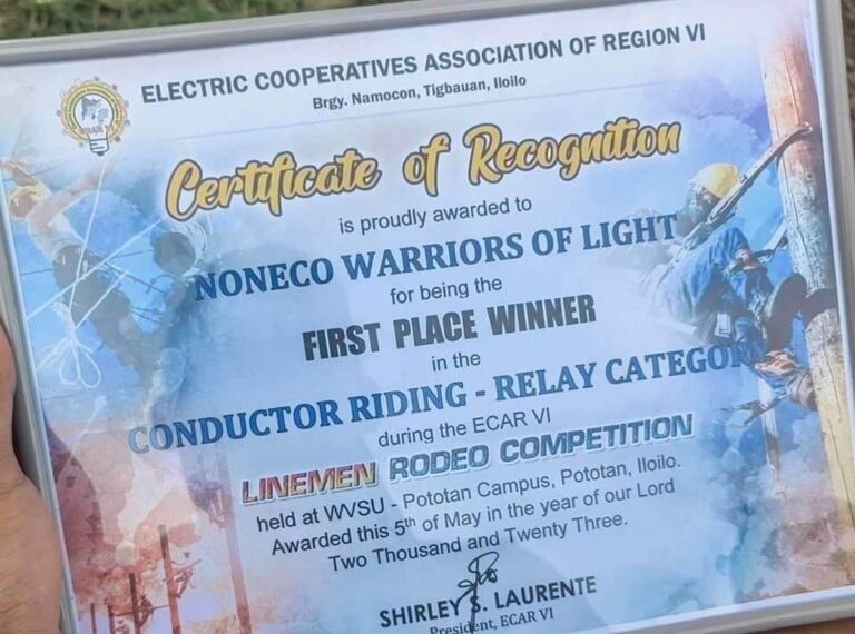 NONECO WARRIORS OF LIGHT, Champion in the Conductor Riding Relay Category