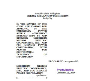 ERC CASE NO. 2025-202 RC NOTICE OF VIRTUAL HEARING